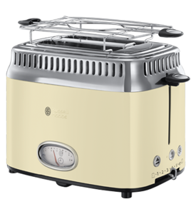 RUSSELL HOBBS 21682-56 TOSTER RETRO VINTAGE CREAM 